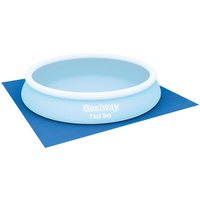 BESTWAY Bodenplane 396 x 396 cm blau