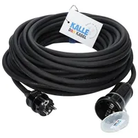 KALLE DAS KABEL - Kalle Verlängerungskabel Colour 2,5mm2 schwarz