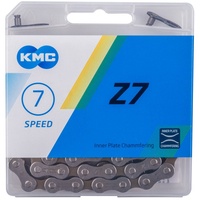 KMC Fahrradkette, Z7, 1/2" x 3/32", 114 Glieder, 7-fach,