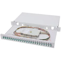 Digitus LWL Spleißbox, bestückt, LC OM3