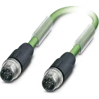 Phoenix Contact 1524381 Sensor-/Aktor-Datensteckverbinder, konfektioniert M12 Stecker, gerade 5.00m