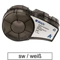 Brady B-595 Vinyl Schwarz auf Weiß