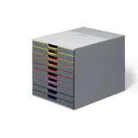 Durable Schubladenbox VARICOLOR® 10 Schubladen