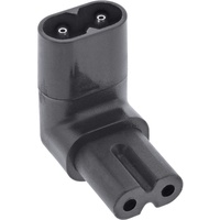 InLine InLine® Netzadapter IEC 60320 C8 / C7, Oben/unten