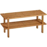 Zeller Bamboo Schuhregal 70 x 30 x 26 cm
