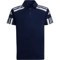 Adidas Squadra 21 Polo Shirt, Team Navy Blue/White, 7-8