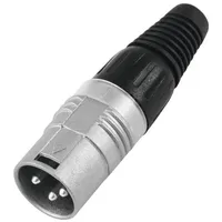 HICON XLR Stecker 3pol HI-X3CM