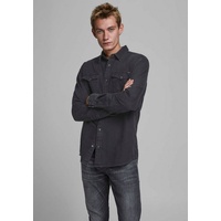 JACK & JONES Essential Sheridan Langarmhemd Black Denim L