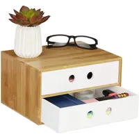 Relaxdays Schreibtisch Organizer 14 x 25 x 20 cm