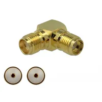 DeLock RF-Adapter SMA (W) gewinkelt bis SMA (W), 89964