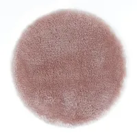 Andiamo Lambskin weiches Sitzkissen rund 40 cm rosa 4er