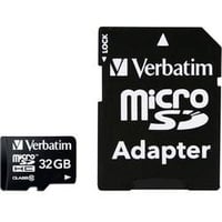 Verbatim microSDHC 32GB Class 10 + SD-Adapter
