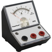 Peaktech P 205-10 Strommessgerät/Amperemeter Analog/Messgerät mit Spiegelskala 0 -