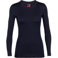 Icebreaker 260 Tech Crew Merino Langarm-baselayer - Midnight Navy