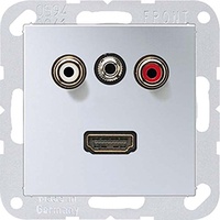 Jung Multimedia-Anschluss alu MA A 1082 AL