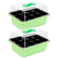 Schramm Schramm® Zimmergewächshaus ca. 19x15x7cm Anzuchtkasten 1, 2 oder