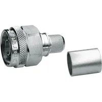 Telegärtner 100023905 100023905 N-Steckverbinder Stecker, gerade 50Ω 1St.