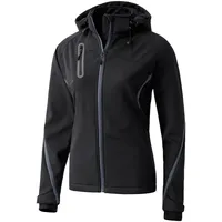 Erima Softshelljacke Funktion Damen schwarz/anthrazit 36