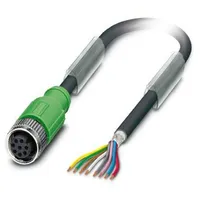 Phoenix Contact 1522888 Sensor-/Aktor-Steckverbinder, konfektioniert M12 Buchse, gerade 5.00