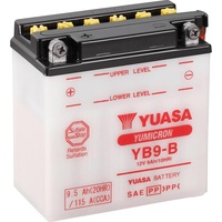 YUASA Yb9-b mit Wartung