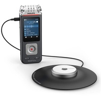Philips Voice Tracer DVT8110 Meeting-Recorder mit Mit 360°-Meeting-Mikrofon -