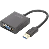 Digitus USB-A 3.0 auf VGA Adapter schwarz (DA-70840)