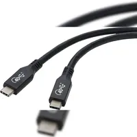 Renkforce USB-Kabel USB4® USB-C® 0.80m Schwarz Aluminium-Stecker RF-4870098