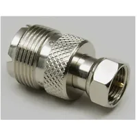 TRU Components 1577809 UHF-Adapter UHF-Buchse - F-Stecker