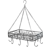 Ambiente Haus Hängekorb Topfhänger grau 45 cm«, (1 St.),