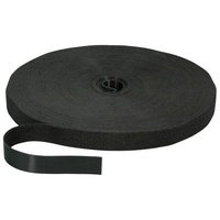 EFB-Elektronik EFB KB20-2500B Klettband 20mm Schwarz 25m Rolle