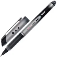 Pilot Pen PILOT V-BALL GRIP 07 Tintenroller schwarz/silber 0,4