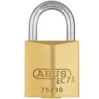 ABUS Vorhangschloss 75/40 Lock-Tag Messing massiv