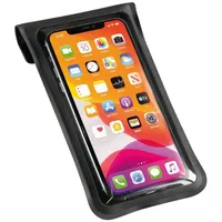 KLICKfix Phone Bag M Smartphone Halterung, Schwarz, Transparent