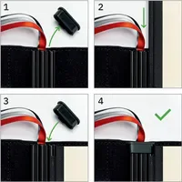 Sigel Schnellhefter Conceptum Flex A4 Karton chamois DIN A4,