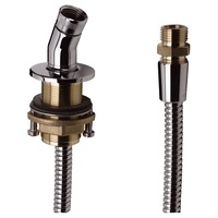 Hansgrohe Wannenrand Brausenhalter mit Schlauch 28307000
