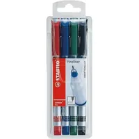 Stabilo sensor Fineliner farbsortiert 0,3 mm, 4 St.