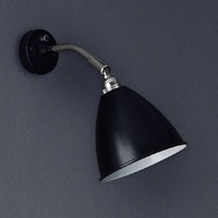 GUBI BL7 Wandleuchte chrom/schwarz