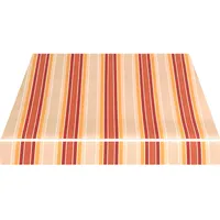 Spettmann Gelenkarmmarkise Star Fix 300 x 250 cm rot/beige/gelb