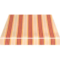 Spettmann Gelenkarmmarkise Star Fix 300 x 250 cm rot/beige/gelb