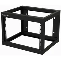 Startech StarTech.com 6HE Heavy-Duty Wandmontage Netzwerk-Rack, 19" Wall Mount