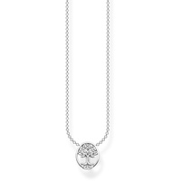 Thomas Sabo Damen Kette Tree of Love weiße Steine