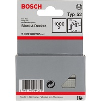 Bosch Flachdrahtklammer Typ 52, 12,3 x 1,25 x 8