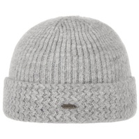 Barts Beanie (1-St) Strickmütze mit Umschlag grau