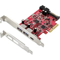 Renkforce Port USB 3.2 Gen 2 Controllerkarte 10Gbps PCIe-Host-Adapter,