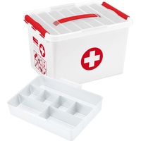 SUNWARE Erste-Hilfe-Box inklusive Deckel 22L 40 x 30 x
