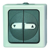 Kopp Blue Electric Jalousieschalter, grau (561556004)