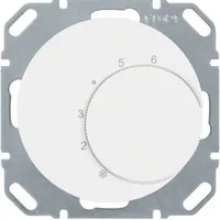 Berker 20262089 Temperaturregler mit Wechsler und Zentralstück R.1/R3 pw