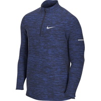 Nike Dri-FIT Element 1/2-Zip Laufshirt Herren obsidian/game royal/reflective silv