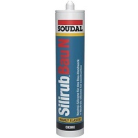 SOUDAL Bausilikon Silirub N transparent 310 ml