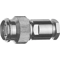 Telegärtner 100023816 100023816 TNC-Steckverbinder Stecker, gerade 75 Ohm, MIL-Verschraubung